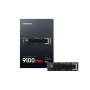 SSD, SAMSUNG, 9100 PRO, 1TB, M.2, PCIe Gen5, NVMe, TLC, Write speed 13300 MBytes/sec, Read speed 14700 MBytes/sec, 2.38mm, TBW 600 TB, MZ-VAP1T0BW