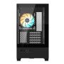 Case, GIGABYTE, C201 PANORAMIC, MidiTower, Case product features Rackmountable/Removeable HDD basket/Transparent panel, Not included, MicroATX, MiniITX, Colour Black, GB-C201P