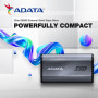 External SSD, ADATA, SE880, 500GB, USB-C, Write speed 2000 MBytes/sec, Read speed 2000 MBytes/sec, AELI-SE880-500GCGY