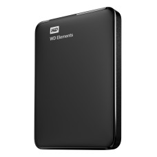 External HDD, WESTERN DIGITAL, Elements Portable, 4TB, USB 3.0, Colour Black, WDBU6Y0040BBK-WESN