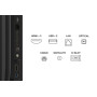 TV Set, TCL, 75 , 4K Ultra HD, 3840 x 2160 pixels, Flat, 16:9, DLED, 75V6C