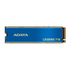SSD, ADATA, LEGEND 710, 512GB, M.2, PCIE, NVMe, 3D NAND, Write speed 1000 MBytes/sec, Read speed 2400 MBytes/sec, TBW 130 TB, MTBF 1500000 hours, ALEG-710-512GCS