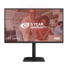 LCD Monitor, AOC, 27 , 1920 x 1080 pixels, Full HD, Native aspect ratio 16:9, LED, Flat, 27E4U