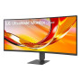 LCD Monitor, LG, 34 , 3440 x 1440 pixels, Wide Quad HD, Native aspect ratio 21:9, LED, Curved, 34U620B-B
