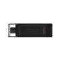 MEMORY DRIVE FLASH USB-C 128GB/DT70/128GB KINGSTON