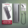 NB ACC DOCKING STATION/11IN1 HMC-4KX3 AXAGON