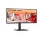 LCD Monitor, LG, 34 , 3440 x 1440 pixels, Wide Quad HD, Native aspect ratio 21:9, LCD, Curved, 34BA75QE-B
