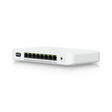 Switch, UBIQUITI, UDB-Switch, 7xRJ-45 ports, RJ-45 Ports Type 2.5G Ethernet (100/1000/2500), 1x10G Ethernet (copper) ports quantity, 10G support Yes, Power over Ethernet (PoE) Yes, Total Power over Ethernet (PoE) budget 185 W, UDB-SWITCH Switch, UBIQUITI, UDB-Switch, 7xRJ-45 ports, RJ-45 Ports Type 2.5G Ethernet (100/1000/2500), 1x10G Ethernet (copper) ports quantity, 10G support Yes, Power over Ethernet (PoE) Yes, Total Power over Ethernet (PoE) budget 185 W, UDB-SWITCH