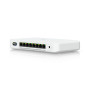 Switch, UBIQUITI, UDB-Switch, 7xRJ-45 ports, RJ-45 Ports Type 2.5G Ethernet (100/1000/2500), 1x10G Ethernet (copper) ports quantity, 10G support Yes, Power over Ethernet (PoE) Yes, Total Power over Ethernet (PoE) budget 185 W, UDB-SWITCH