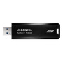 External SSD, ADATA, SC610, 500GB, USB 3.2, Write speed 500 MBytes/sec, Read speed 550 MBytes/sec, SC610-500G-CBK/RD