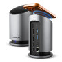 I/O HUB USB-C 9IN1 WRL/0.6M HMC-WL9 AXAGON