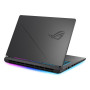 Notebook, ASUS, ROG Strix, G16 (2025), G615LW-S5075W, CPU Core Ultra, U9-275HX, 2700 MHz, 16, 2560x1600, RAM 16GB, DDR5, 5600 MHz, SSD 1TB, NVIDIA GeForce RTX 5080, 16GB, ENG, Windows 11 Home, Eclipse Grey, 2.65 kg, 90NR0LG1-M002T0