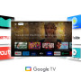TV Set, THOMSON, 50, 4K/Smart, QLED, 3840x2160, Wireless LAN, Bluetooth, Google TV, Black, 50QG7C14