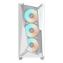 Case, GIGABYTE, C301GW V2, MidiTower, Case product features Transparent panel, Not included, ATX, EATX, MicroATX, MiniITX, Colour White, C301GWV2