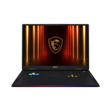 Notebook, MSI, Raider, 18 HX AI A2XWJG, CPU Core Ultra, U9-285HX, 2800 MHz, 18, 3840x2400, RAM 64GB, DDR5, 6400 MHz, SSD 2TB+2TB, NVIDIA GeForce RTX 5090, 24GB, ENG, Card Reader SD Expres, Windows 11 Home, Black, 3.6 kg, RDR18HXAIA2XWJG-232NL