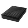 External HDD, WESTERN DIGITAL, My Passport, 6TB, USB 2.0, USB 3.2, Colour Black, WDBR9S0060BBK-WESN