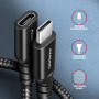 CABLE USB-C EXTENSION 0.5M/BLACK BUCM32-CF05AB AXAGON