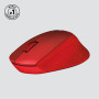 MOUSE USB OPTICAL WRL M330/SILENT RED 910-004911 LOGITECH