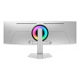 Monitor, SAMSUNG, Odyssey G9 G93SD, 49, Gaming/Curved, Panel OLED, 5120x1440, 32:9, 240 Hz, 0.03 ms, Colour White, LS49DG934SUXEN
