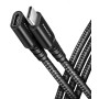 CABLE USB-C EXTENSION 0.5M/BLACK BUCM32-CF05AB AXAGON