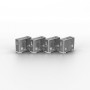 USB PORT BLOCKER 4PACK/WHITE 40454 LINDY