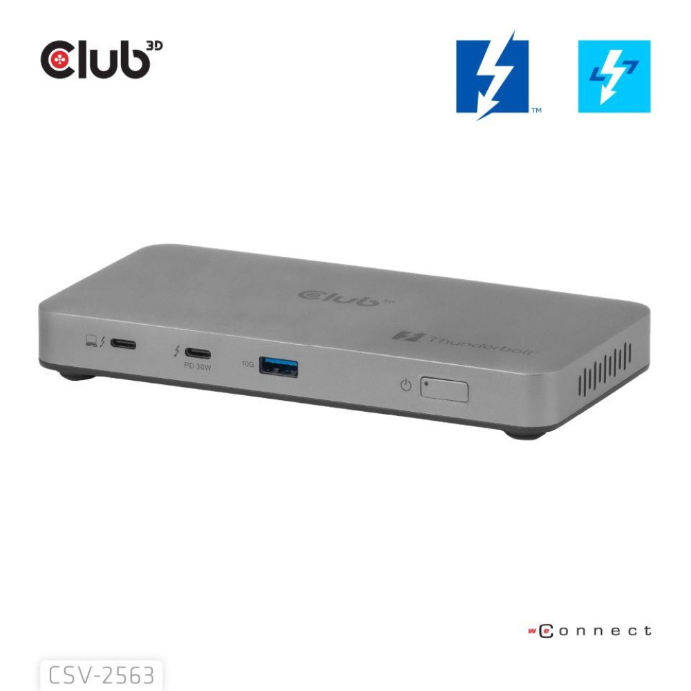 I/O HUB THUNDERBOLT 5IN1/180W CSV-2563 CLUB3D I/O HUB THUNDERBOLT 5IN1/180W CSV-2563 CLUB3D