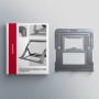 NB ACC STAND 10-17.3/ALUMINUM GREY STND-LAG AXAGON