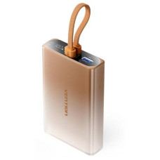 POWER BANK USB 10000MAH 22.5W/GOLD FHZJ0 VENTION POWER BANK USB 10000MAH 22.5W/GOLD FHZJ0 VENTION