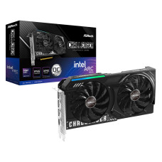Graphics Card, ASROCK, Intel Arc A580, 12 GB, GDDR6, 192 bit, PCIE 4.0 8x, GPU 2740 MHz, Dual Slot Fansink, 1xHDMI, 3xDisplayPort, B580CL12GO