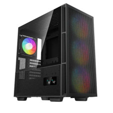 Case, DEEPCOOL, CH560 DIGITAL, MiniTower, Not included, EATX, MicroATX, MiniITX, Colour Black, R-CH560-BKAPE4D-G-1