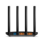 Wireless Router, TP-LINK, Wireless Router, 1200 Mbps, Wi-Fi 5, 1 WAN, 4x10/100/1000M, Number of antennas 4, ARCHERC6