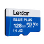 MEMORY MICRO SDXC 128GB UHS-I/W/A LMSBLPL128G-BNANG LEXAR