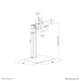 MONITOR ACC DESK MOUNT 10-32/FPMA-D865BLACK NEOMOUNTS