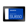 SSD, ADATA, SU650, 2TB, Write speed 450 MBytes/sec, Read speed 520 MBytes/sec, 2,5, TBW 600 TB, MTBF 2000000 hours, ASU650SS-2TT-R