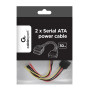 CABLE POWER SATA X2 30CM/CC-SATA-PSY-0.3M GEMBIRD