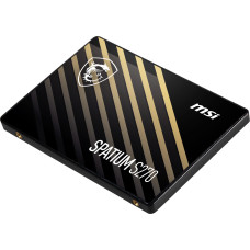 SSD, MSI, SPATIUM S270, 480GB, SATA, 3D NAND, Write speed 450 MBytes/sec, Read speed 500 MBytes/sec, 2,5, TBW 250 TB, MTBF 2000000 hours, S78-440E350-P83 SSD, MSI, SPATIUM S270, 480GB, SATA, 3D NAND, Write speed 450 MBytes/sec, Read speed 500 MBytes/sec, 2,5, TBW 250 TB, MTBF 2000000 hours, S78-440E350-P83