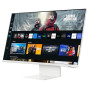 LCD Monitor,SAMSUNG,Smart M8 M801,32,Smart/4K,Panel VA,3840x2160,16:9,60Hz,4 ms,Speakers,Camera,Pivot,Height adjustable,Tilt,Colour White,LS32CM801UUXDU
