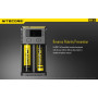BATTERY CHARGER 2-SLOT/INTELLICHARGER NEW I2 NITECORE