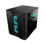 Case, CHIEFTEC, micro ATX/Mini-ITX, Black, Cube, PC, GM-02B-OP