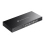 Switch, TP-LINK, Omada, SG2428LP, Desktop/pedestal, Rack, 24x10Base-T / 100Base-TX / 1000Base-T, 4xSFP, PoE ports 8, PoE+ ports 16, 150 Watts, SG2428LP