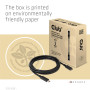 CABLE USB-C TO USB-C 2M/M/F CAC-1529 CLUB3D
