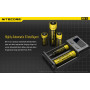 BATTERY CHARGER 2-SLOT/INTELLICHARGER NEW I2 NITECORE