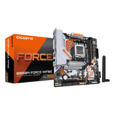 Mainboard, GIGABYTE, AMD B850, Socket AM5, micro ATX, RAM DDR5-SDRAM, 2xSlots, Wi-Fi Yes, Bluetooth Yes, 3xNumber of M.2 (M) slots, B850M FORCE WIFI6E (Rev. 1.2), B850MFORCEWF6E1.2