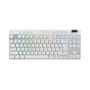KEYBOARD WRL PRO X TKL/WHITE 920-012148 LOGITECH
