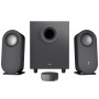 Speaker, LOGITECH, Z407, Wireless, P.M.P.O. 80 Watts, 1xMicro-USB, 1xStereo jack 3.5mm, Bluetooth, 980-001348