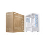 Case, ASUS, ASUS A31 PLUS Case, MidiTower, Case product features Transparent panel, ATX, BTX, MicroATX, MiniITX, Colour White, A31PLUSTGARGBWHITE