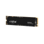 SSD, CRUCIAL, P3 Plus, 500GB, M.2, PCIE, NVMe, 3D NAND, Write speed 1900 MBytes/sec, Read speed 4700 MBytes/sec, TBW 110 TB, MTBF 1500000 hours, CT500P3PSSD8