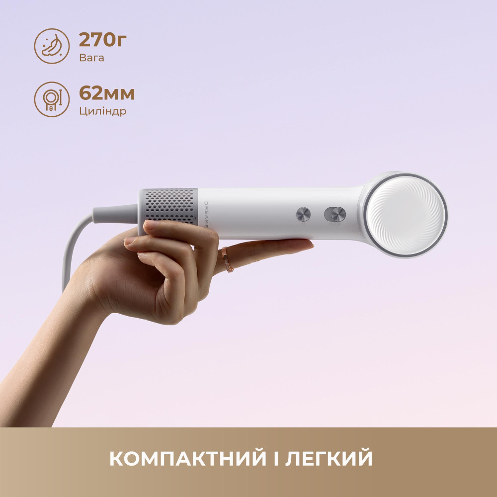 HAIR DRYER MINI/WHITE AHG11A DREAME HAIR DRYER MINI/WHITE AHG11A DREAME