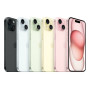MOBILE PHONE IPHONE 15/128GB BLACK MTP03SX/A APPLE