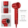 HAIR DRYER 1600W SWIFT SPECIAL/3 NOZZLES RED LAIFEN